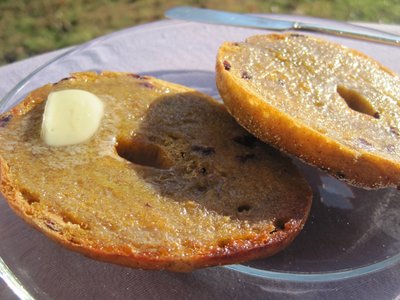 Bread Machine Pumpkin Spice Bagels