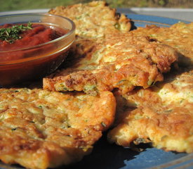 Zucchini Parmesan Pancakes