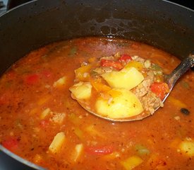 Beef Goulash Soup