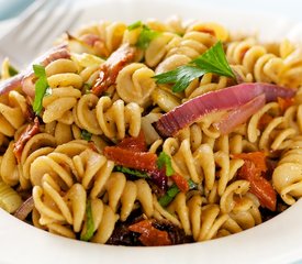 Roasted Fennel & Sun dried Tomato Pasta Salad