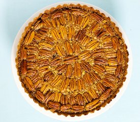 Triple Pecan Pie with Maple