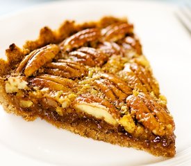 Triple Pecan Pie with Maple