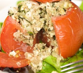 Greek Stuffed Tomatoes