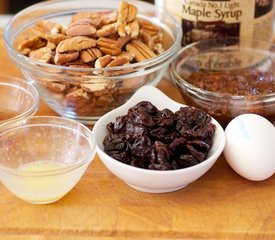 Triple Pecan Pie with Maple