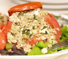 Greek Stuffed Tomatoes