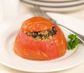 Mushroom Stuffed Tomatoes