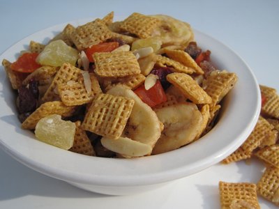 Ginger-Honey Crunch Snack Mix