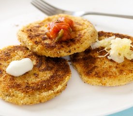 Leftover Mashed Potato Pancakes