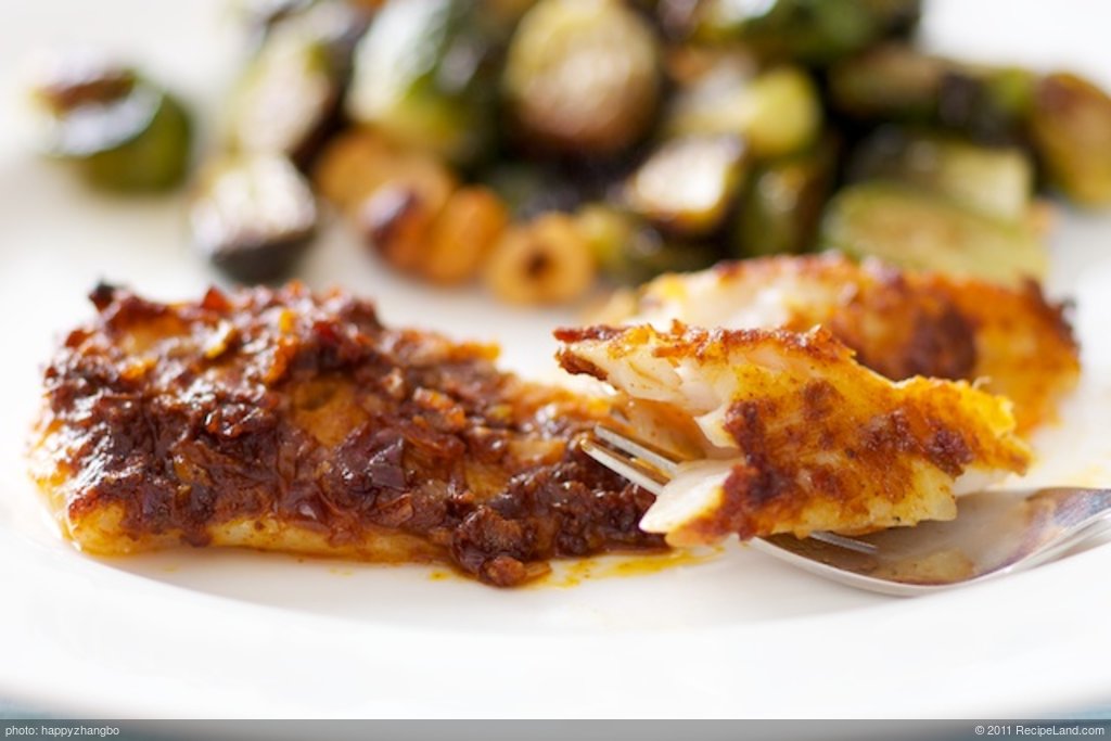 Broiled Cod with Paprika