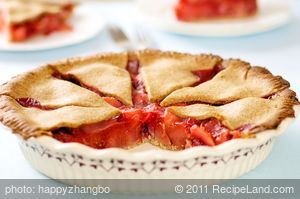 Cranberry Pear Pie