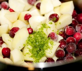 Cranberry Pear Pie