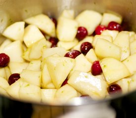 Cranberry Pear Pie