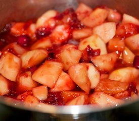 Cranberry Pear Pie