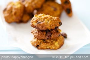 Apple-Oatmeal-Raisin Cookies