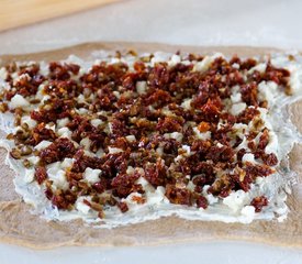 Sun-Dried Tomato and Olive Pizza Rolls