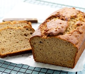 100% Whole Wheat Banana Bread