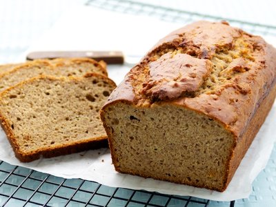 100% Whole Wheat Banana Bread