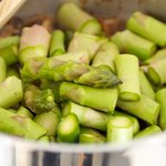 Add asparagus.