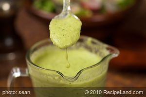Cucumber Herbed Salad Dressing recipe