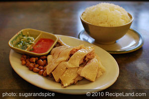 Hainanese Chicken Rice recipe