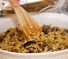 Delicious Barley Mushroom Casserole