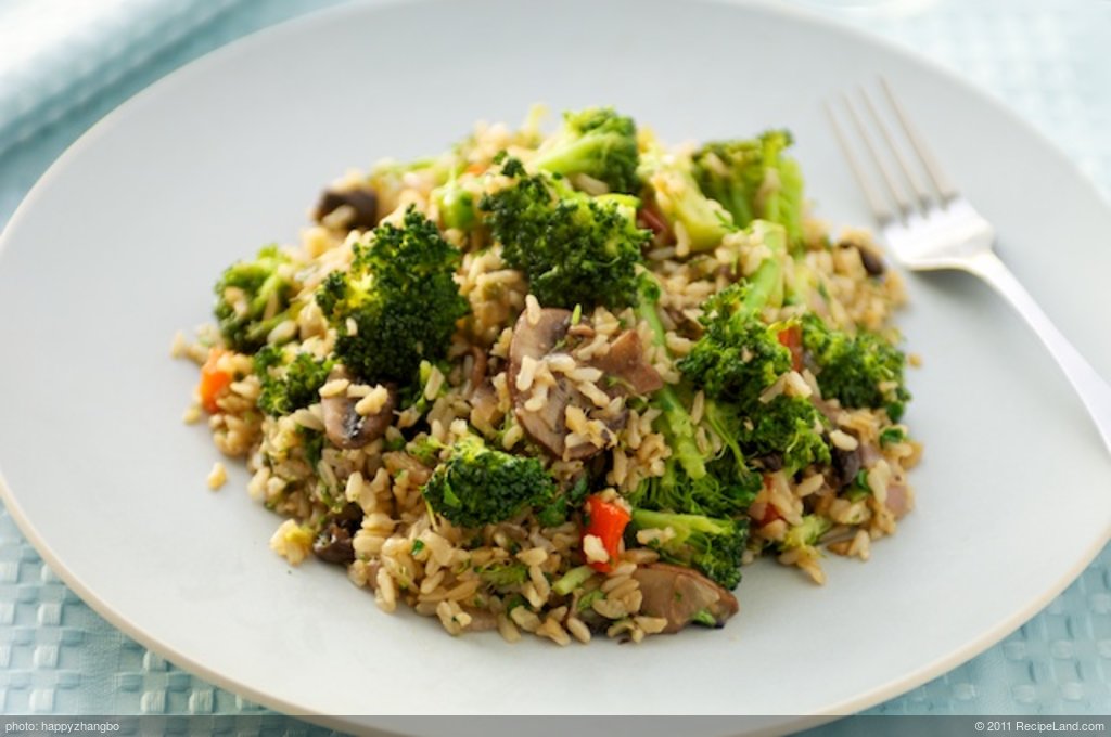 Stir-Fried Broccoli Rice