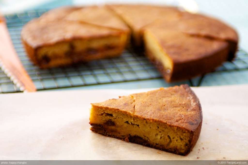 Banana Chocolate Chip Cake recipe