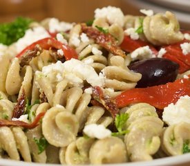 Leftover Greek Pasta Salad