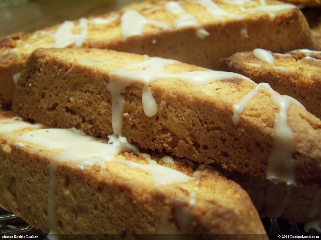 Almond Ginger Biscotti