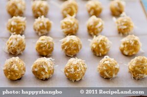 Crispy Crunchy Peanut Snowballs