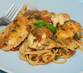 Chicken in Sun-Dried Tomato Cream Sauce