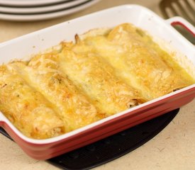 Chicken Enchiladas with Tomatillo Sauce