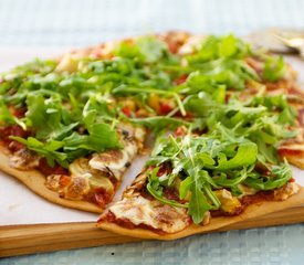 Artichoke Hearts, Roasted Bell Pepper and Fresh Mozzarella Pizza