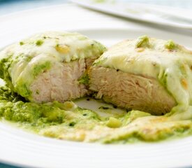 Chicken Breasts in Poblano Sauce