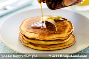 American Style Flapjacks/Pancakes recipe