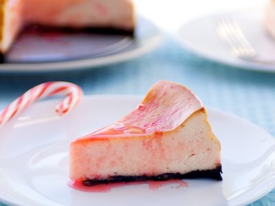 Candy Cane Cheesecake