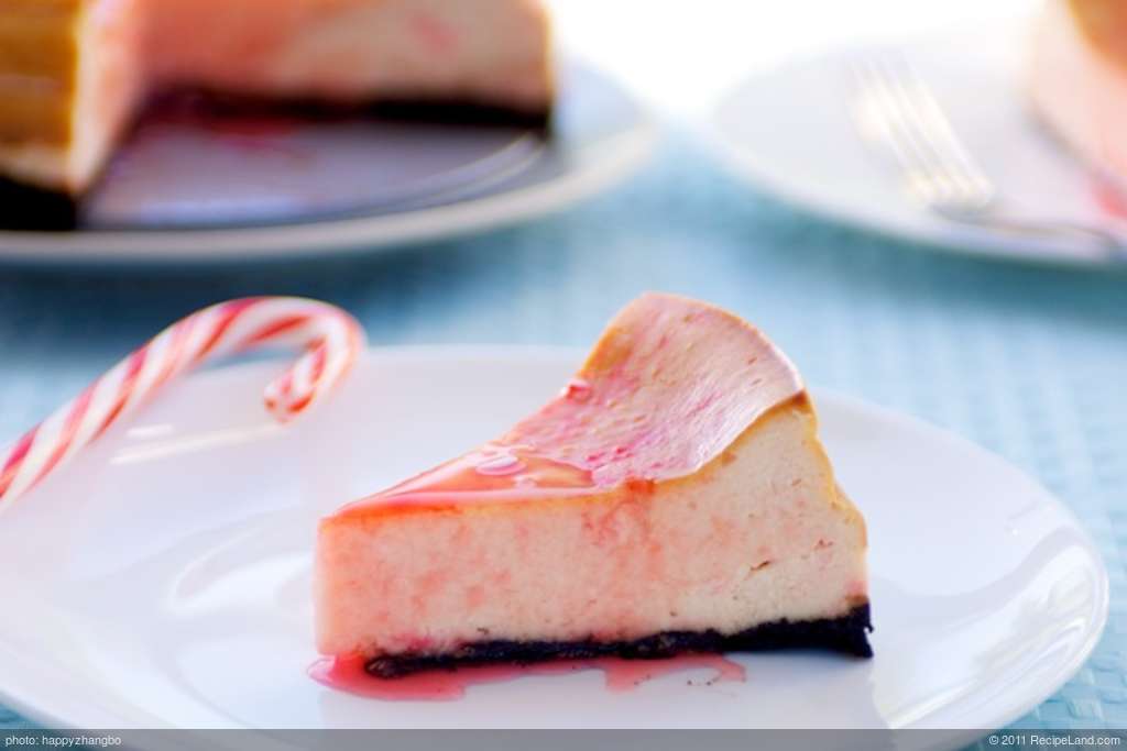 Candy Cane Cheesecake recipe
