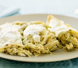 Sour Cream Chicken Enchiladas