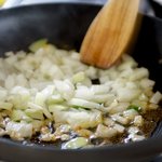 Add the onion to the skillet