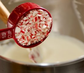 Candy Cane Cheesecake