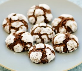 Chocolate Crackle Cookies