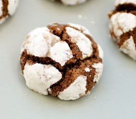 Chocolate Crackle Cookies