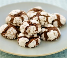 Chocolate Crackle Cookies