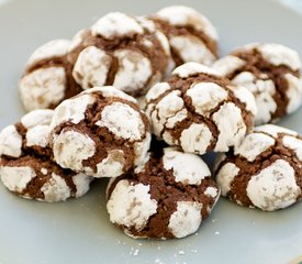 Chocolate Crackle Cookies