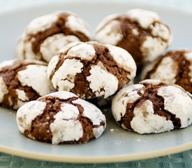 Chocolate Crackle Cookies