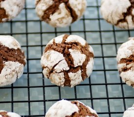 Chocolate Crinkle Cookies