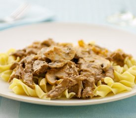 Beef Stroganoff - Russian Style