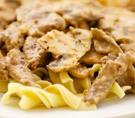 Beef Stroganoff - Russian Style