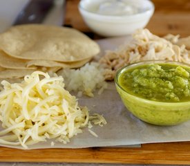 Sour Cream Chicken Enchiladas