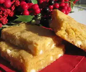 Decadent Orange Bars